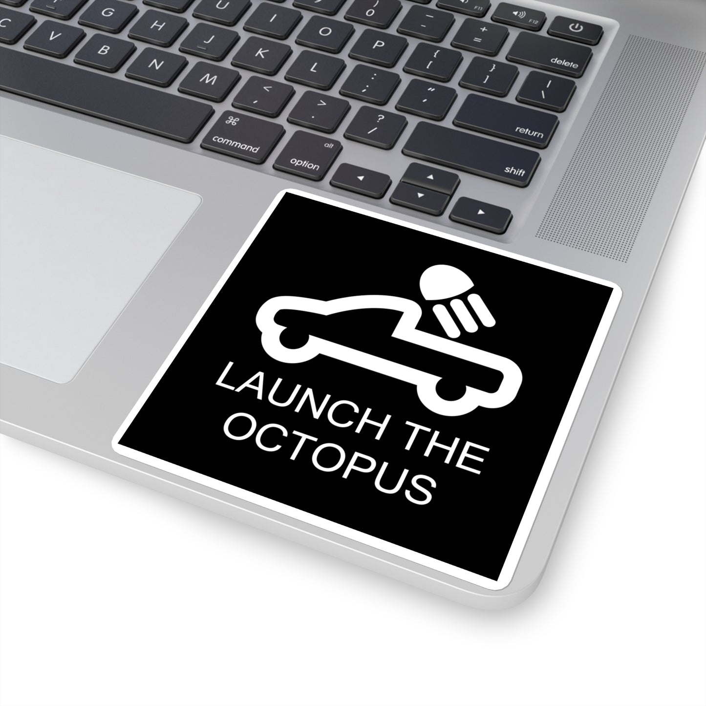 Launch the Octops: Square Stickers