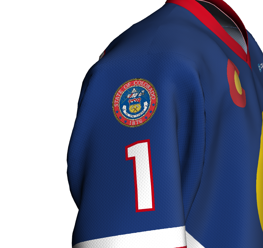 Denver Flag Hockey Jersey