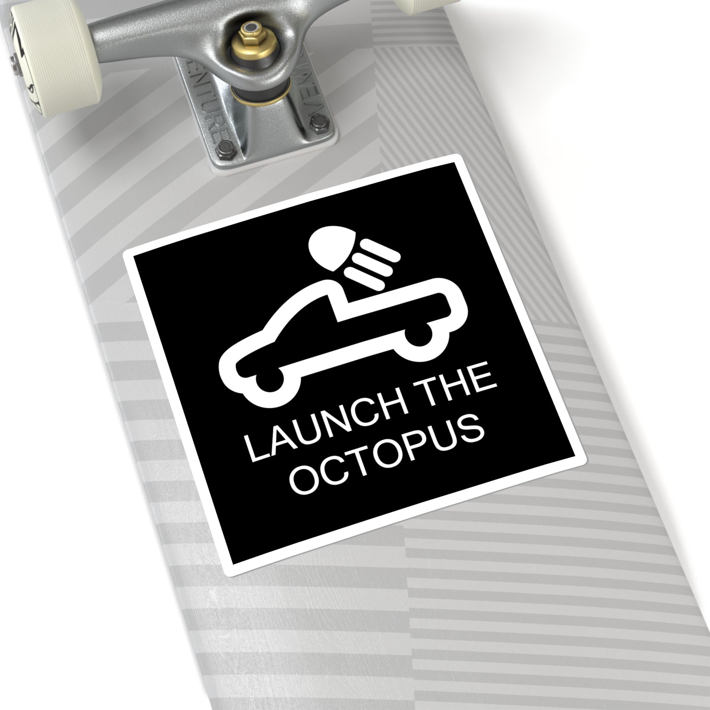 Launch the Octops: Square Stickers
