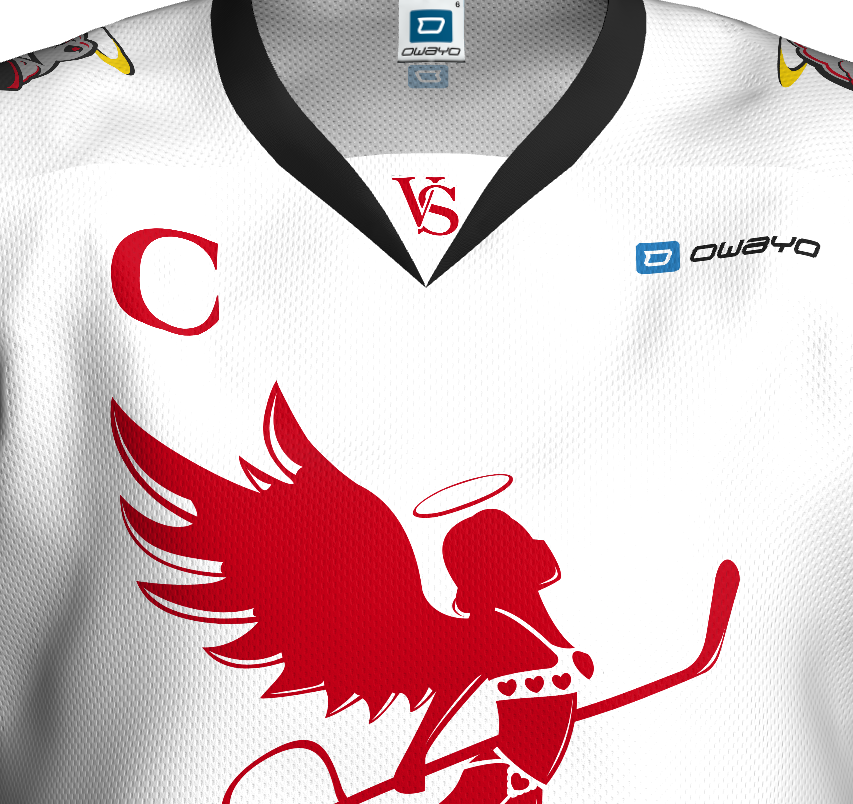 Victorious Secret Hockey Jersey - White