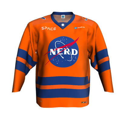 Space Nerd Hockey Jersey