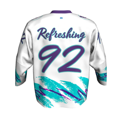 Jazz Hockey Jersey - White
