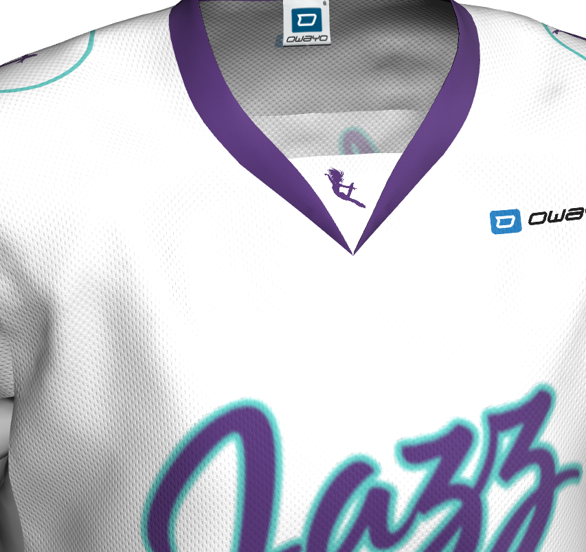 Jazz Hockey Jersey - White