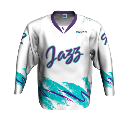 Jazz Hockey Jersey - White