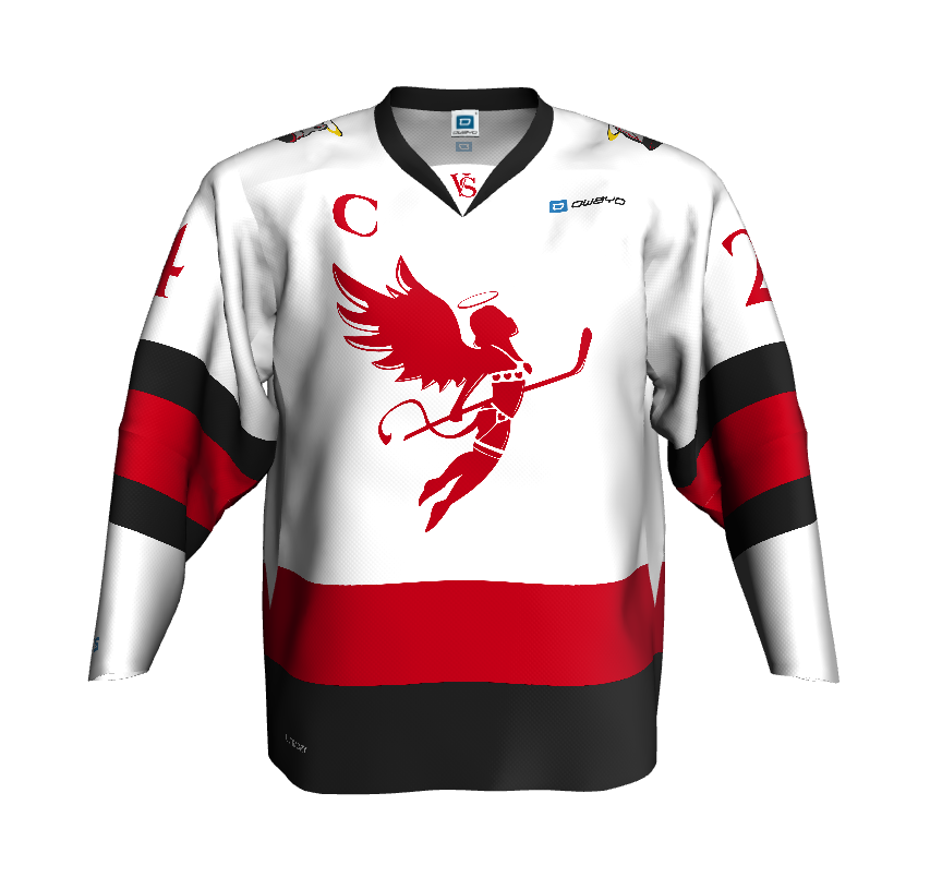 Victorious Secret Hockey Jersey - White